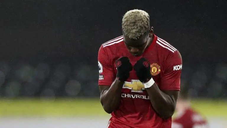 In-form Pogba keeping Man United in front in EPL title race