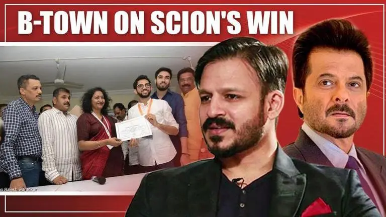 Aaditya Thackeray's poll victory: Anil Kapoor, Vivek Oberoi react Aaditya Thackeray