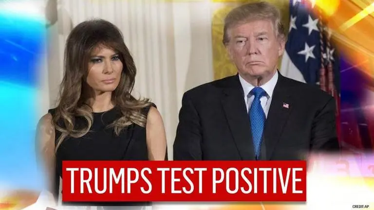 TRUMPS COVID POSITIVE: US President Donald Trump & First Lady Melania Test Covid Positive Donald Trump