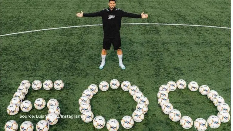 Luis Suarez 500 goals: Atletico Madrid striker posts heartfelt message on milestone Luis Suarez