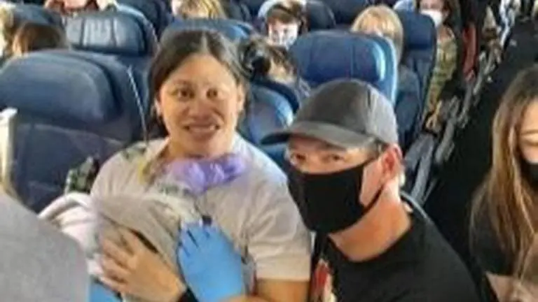 US woman who 'wasn't aware about her pregnancy' gives birth mid-flight Image Credits: 101Biography/Twitter