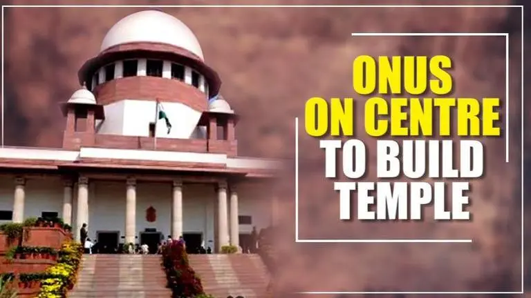 Ayodhya Verdict: Supreme Court puts onus on Centre for Ayodhya temple CJI