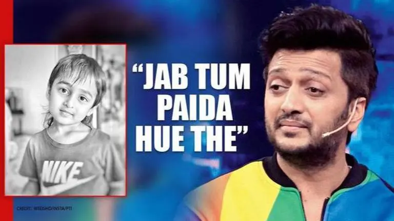 Riteish Deshmukh wishes son Rahyl on turning 4, says 'wish I could grow up & be like you' Riteish