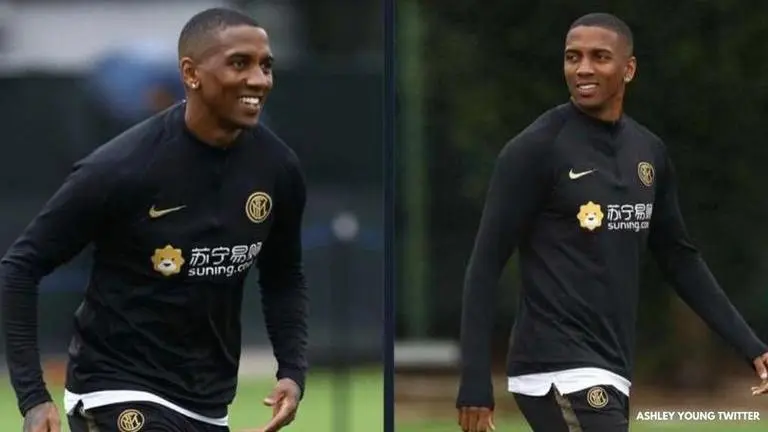 Ashley Young surprises fans by trimming his hair short again ahead of Serie A return ashley young