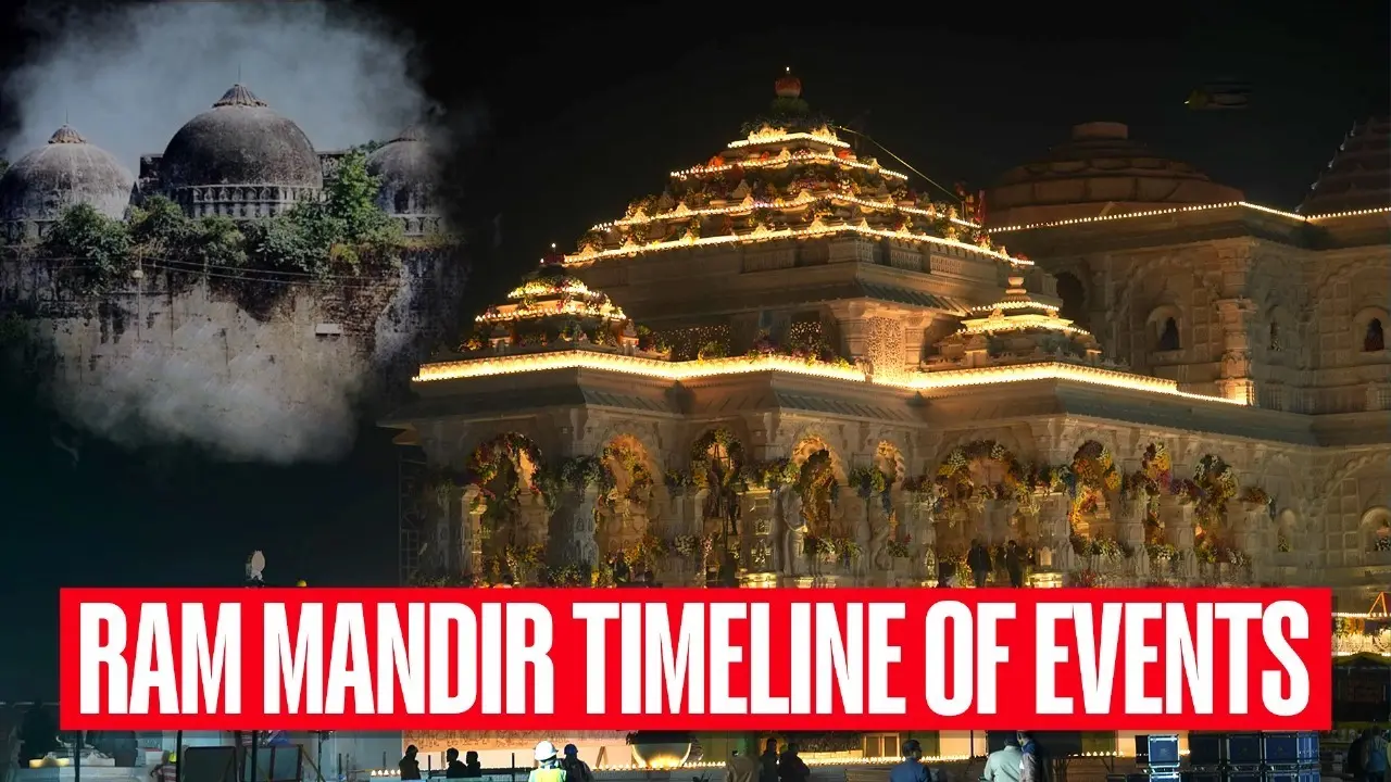 Ram Mandir History: A Timeline of Events Leading to Lord Ram's Homecoming After 500-Year Exile Ram Mandir History: Timeline of Events Leading to Lord Ram's Homecoming