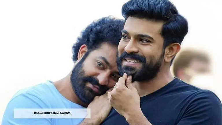 'RRR': Ram Charan and Jr NTR starrer 'moving at a rapid pace'; see new poster RRR movie