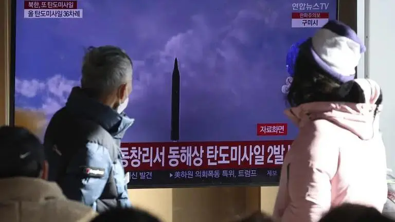 North Korea fires 2 ballistic missiles capable of reaching Japan Japan