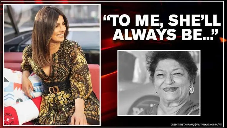 Priyanka Chopra pays tribute to Saroj Khan, says 'may heaven dance to Masterji's tunes' Saroj Khan