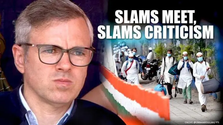 Omar Abdullah terms Nizamuddin event 'irresponsible', slams ‘communalism’ over it Omar Abdullah