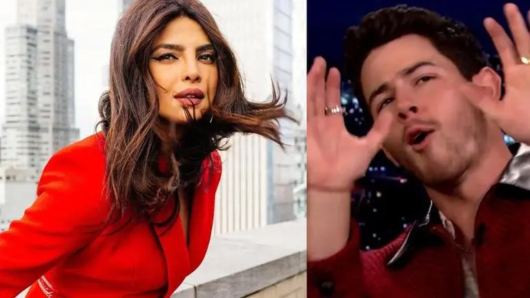 Nick Jonas finds 'easiest way' to dance on Bollywood tracks, wife Priyanka Chopra reacts Priyanka Chopra, Nick Jonas, The Tonight show staring Jimmy Fallon