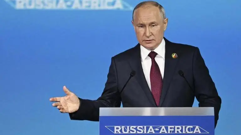 Vladimir Putin promises no-cost Russian grain shipments to six African countries Putin Africa