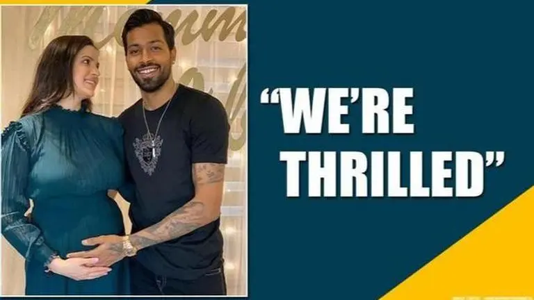 Hardik Pandya announces 'wife' Natasa Stankovic's pregnancy, shares pic with baby bump Hardik