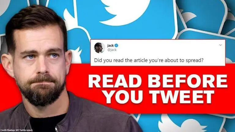 Twitter acts over users sharing news stories without reading them; tests brand new feature Twitter