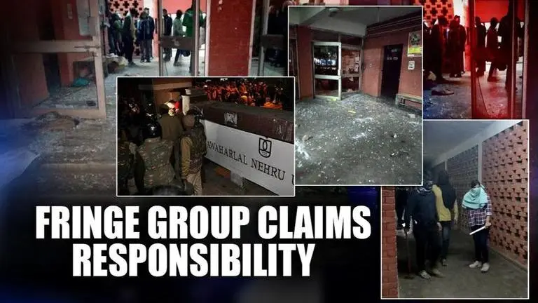 JNU violence: Fringe group emerges to claim responsibility, Delhi Police probe ongoing JNU