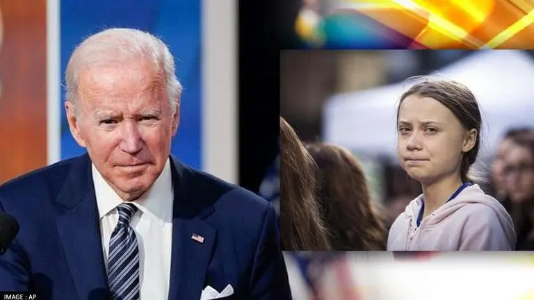 Greta Thunberg blasts Biden govt for ignoring climate crisis & expanding fossil fuel infra Greta Thunberg