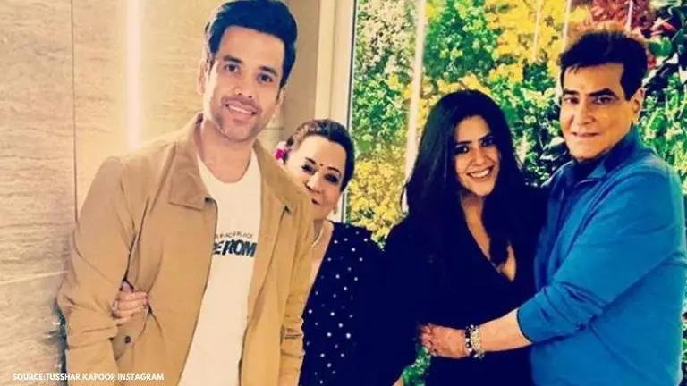 Unseen Pic of the day: Baby Tusshar poses with Ekta and Jeetendra for cute family photo tusshar kapoor