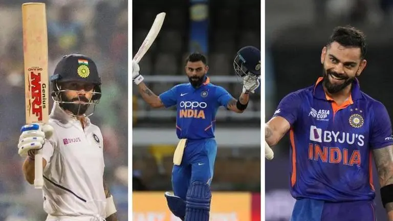 How many centuries has Virat Kohli hit in Tests, ODIs, T20Is for IND? Here's the full stat Virat Kohli, Asia Cup, India vs Afghanistan, Virat Kohli centuries, Virat Kohli all centuries, virat kohli stats, virat kohli records, virat kohli