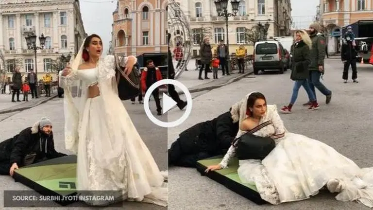 Surbhi Jyoti shares 'Zoya Moments' from her shoot for 'Qubool Hai 2.0' in Novi Sad, Serbia Surbhi Jyoti