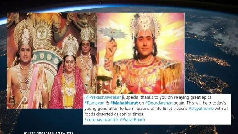'Mahabharat' takes netizens down the memory lane, fans say 'childhood memories relived' Mahabharat