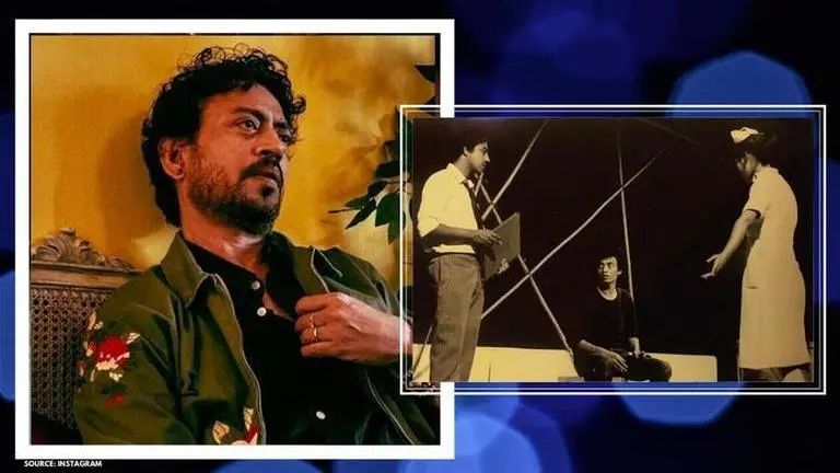Irrfan Khan’s son Babil shares dad's rare B&W pics from National School of Drama days Irrfan Khan