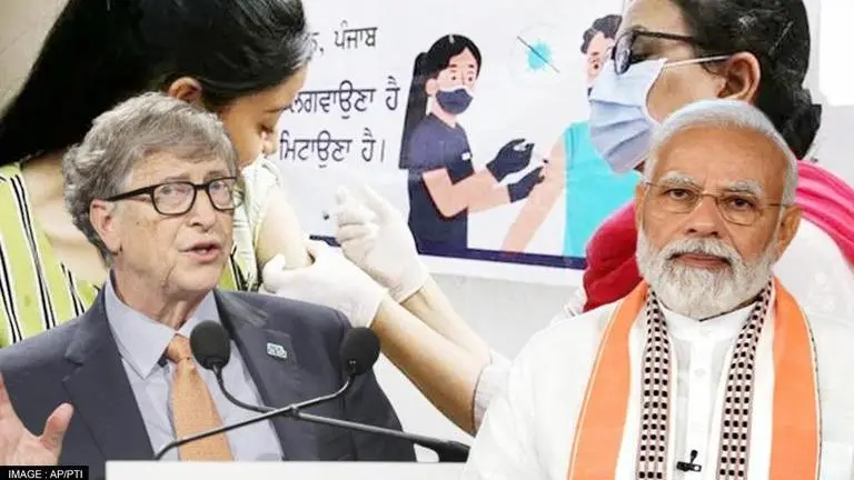 Bill Gates congratulates PM Modi as India crosses 200 crore COVID-19 vaccinations Bill Gates
