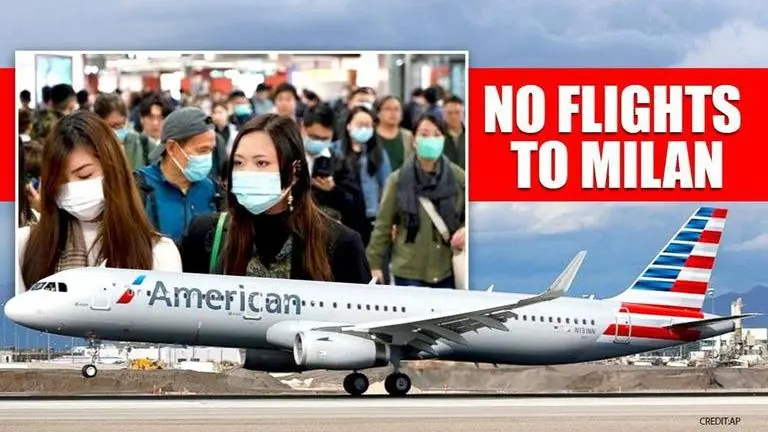 Coronavirus outbreak: American Airlines to suspend flights to Milan Coronavirus