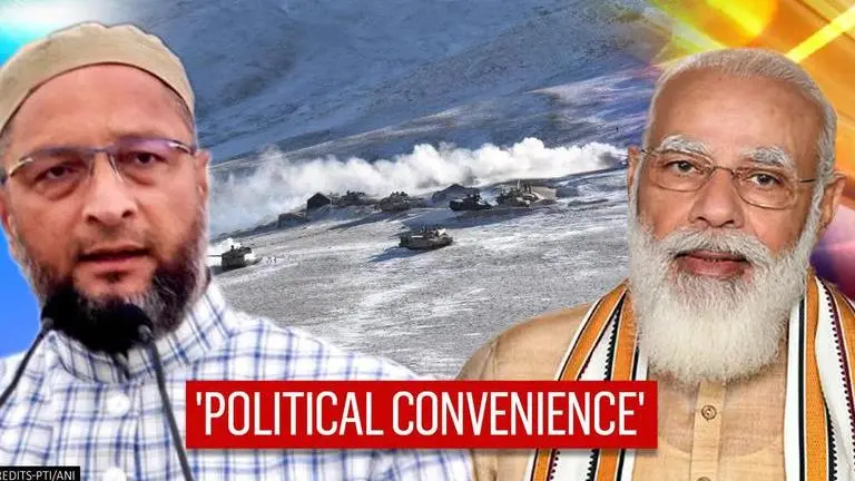 Owaisi frowns upon Pangong Tso disengagement plan; accuses PM Modi of giving up leverage Asaduddin Owaisi