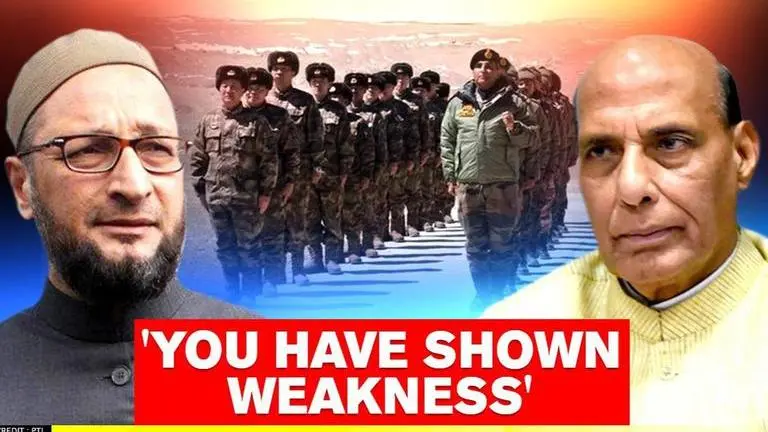 Owaisi seeks Chinese withdrawal from "occupied territory", claims India took Russia's help Asaduddin Owaisi