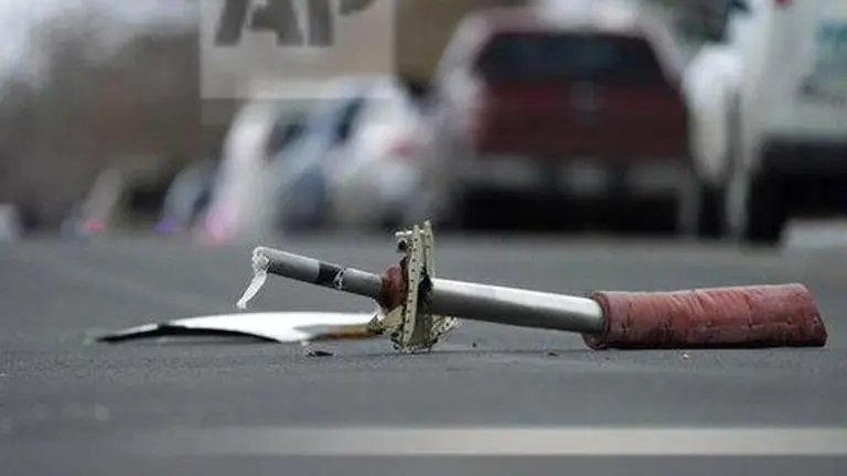 Residents describe seeing plane's engine on fire over homes Residents describe seeing plane's engine on fire over homes