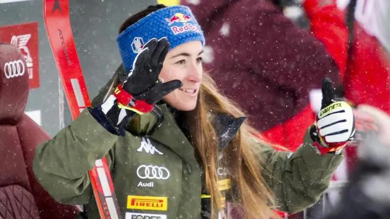 Olympic champion Goggia wins 6th World Cup downhill in row World Cup