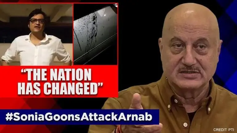 Anupam Kher terms attack on Arnab Goswami 'utter cowardice', posts strong message for him