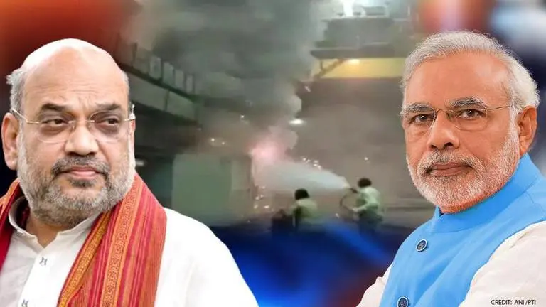 Srisailam power plant fire: PM Modi, Amit Shah express grief as death toll reaches 9 Srisailam hydroelectric plant