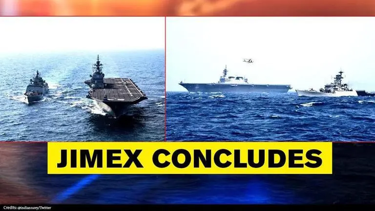 JIMEX-2020: India, Japan conclude 3-day-long bilateral maritime exercise JIMEX-2020