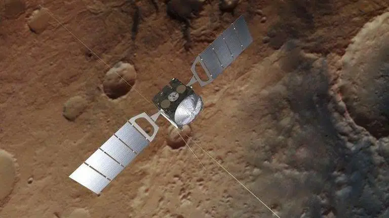 ESA announces big upgrade to its Mars orbiter which found water on red planet's south pole ESA