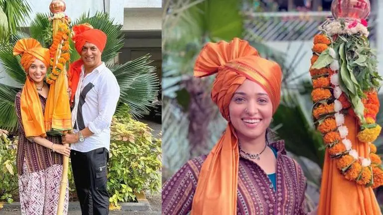 'Babli Bouncer': Tamannaah Bhatia, Madhur Bhandarkar & team celebrate Gudi Padwa on sets Babli Bouncer