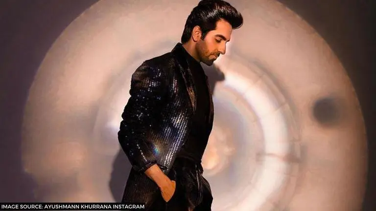 Ayushmann Khurrana gives fans a glimpse of his rugged caveman look, see pic Ayushmann Khurrana