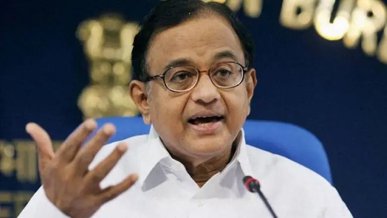 Economy close to collapse, fear in country: Chidambaram