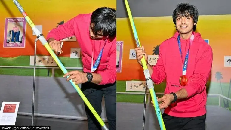 Neeraj Chopra gifts Tokyo 2020 javelin to Olympic Museum after winning Lausanne title Neeraj Chopra