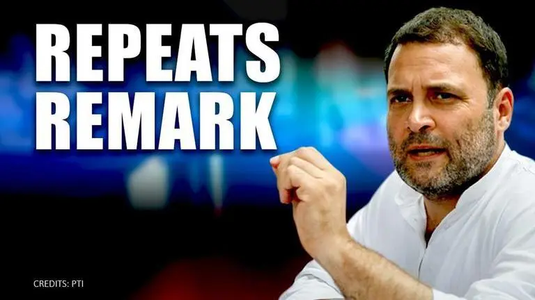 Rahul Gandhi repeats 'Rape Capital' remark, contrasts Modi's India with 'erstwhile' Pak Rahul Gandhi
