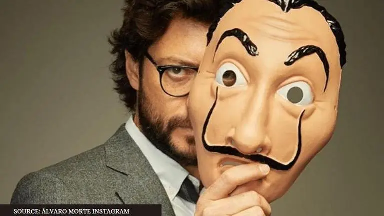 'Money Heist' star Álvaro Morte shares a heartfelt video from last day of shoot money heist