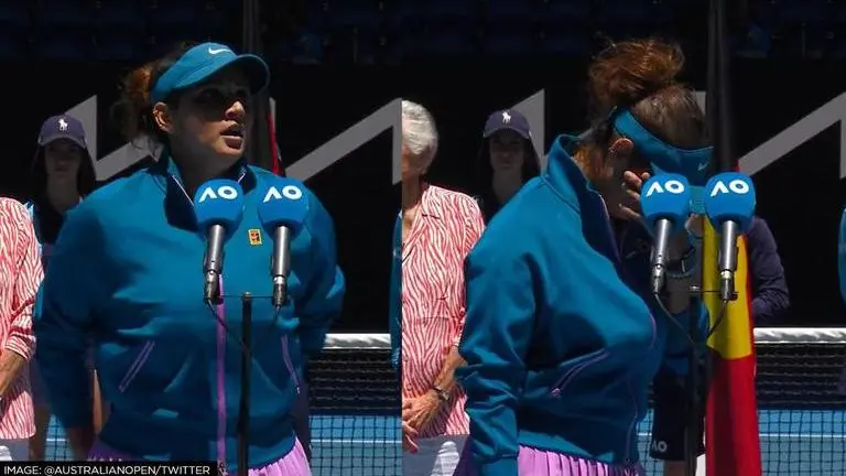 Australian Open 2023: Tennis ace Sania Mirza bids emotional goodbye to Grand Slams; Watch Sania Mirza