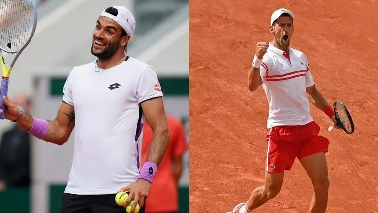 Djokovic vs Berrettini live: How to watch French Open? Djokovic vs Berrettini prediction Djokovic vs Berrettini live