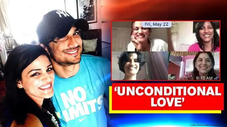 'Love you too di': Sushant's reply in precious meet of his sisters will break your heart Sushant Singh Rajput