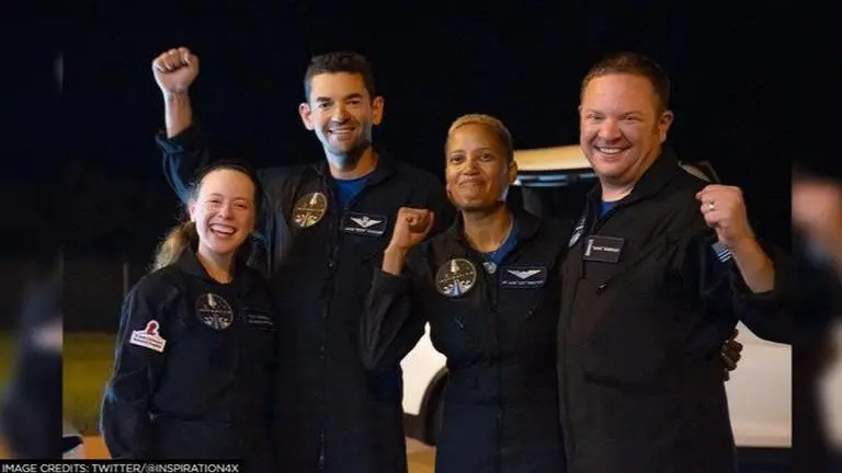 Inspiration 4 crew croons to NFT-based song in space, creates record Watch: Music in Space, Inspiration 4 crew plays NFT-based song in space and record