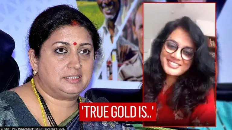 Smriti Irani posts beautiful rendition of 'Mera Chota Sa Mohalla', netizens feel nostalgic Smriti Irani