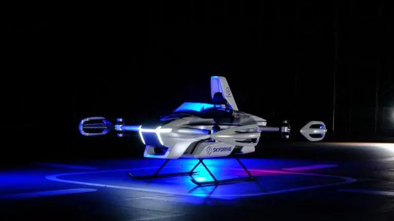 Japan-based startup unveils its flying car at CES 2022, plans to enter market by 2025 Japan