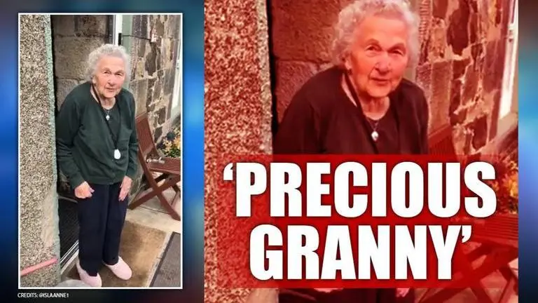 Coronavirus: 93 year old granny sends adorable message to her family
