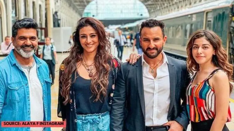 Alaya F's BTS pictures from 'Jawaani Jaaneman' truly unmissable, take a look Alaya F