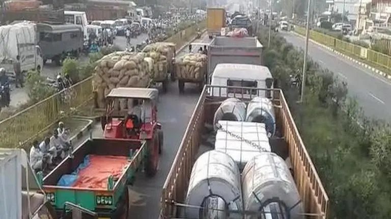 Odisha: Protesting farmers block National Highway over token system for paddy procurement Odisha