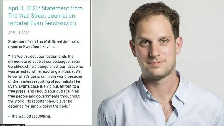 Wall Street Journal reiterates calls for reporter & colleague Evan Gershkovich’s release Even reporter WSJ